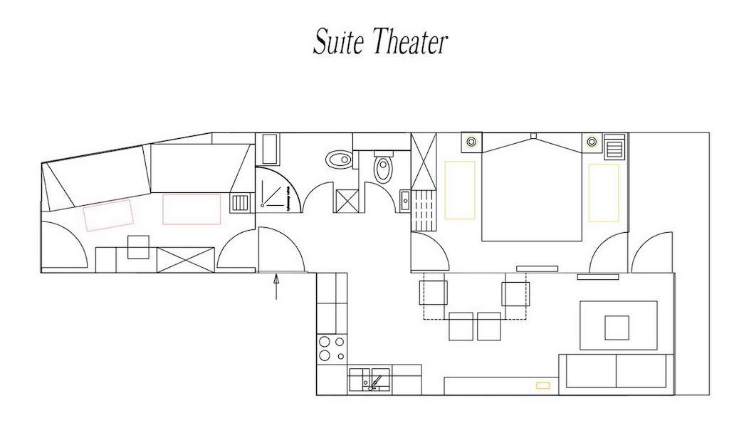 Apartment Suite Theater Split Bilik gambar